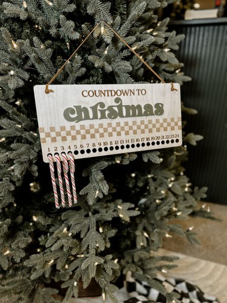 Candy Cane Christmas Countdown