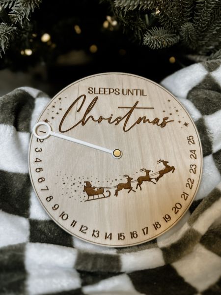 Christmas Countdown Spinner