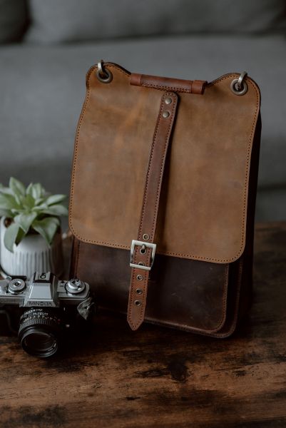 Leather Backpack